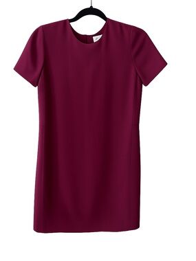 Aritzia Babaton Mini Dress in Burgundy size 0